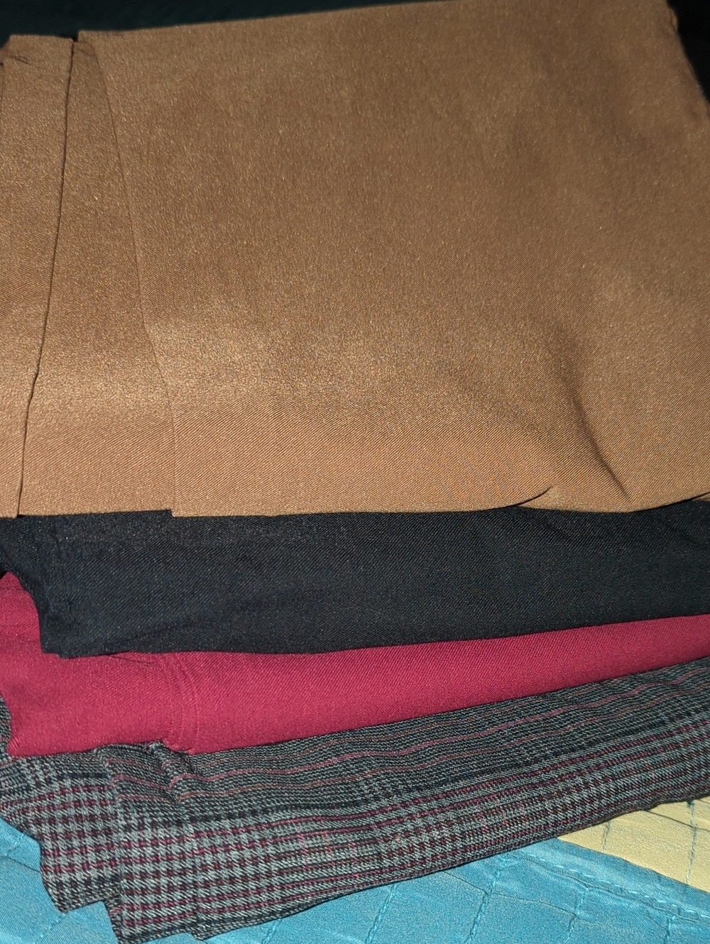 Bundle 4  Rekucci Size 12 Straight of Multi-Colored Pants